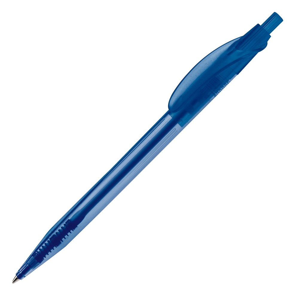 Kugelschreiber Cosmo Transparent - Transparent / Blau