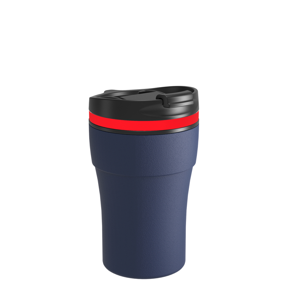 Thermobecher RETUMBLER-BAYAMO CORPORATE - rot, marineblau, schwarz