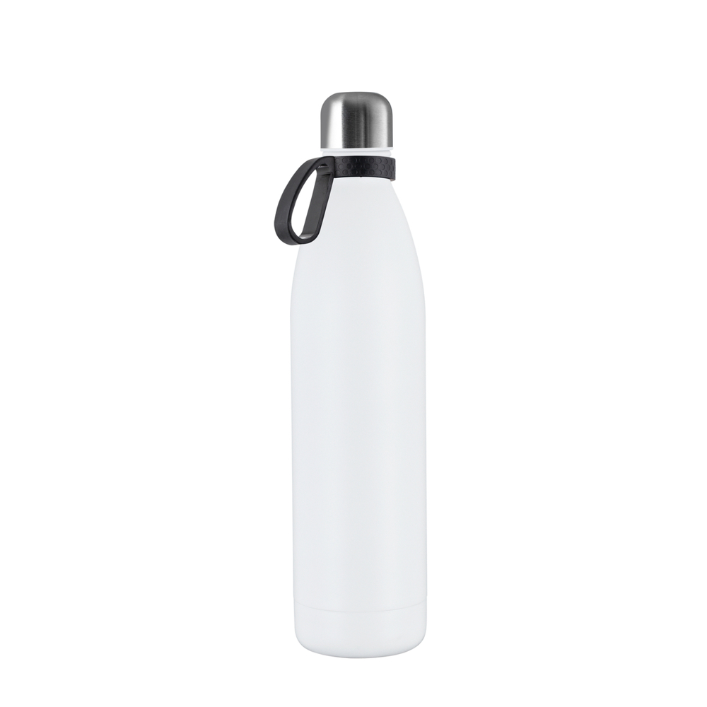 Thermotrinkflasche RETUMBLER-NIZZA XL - silber, weiß, schwarz