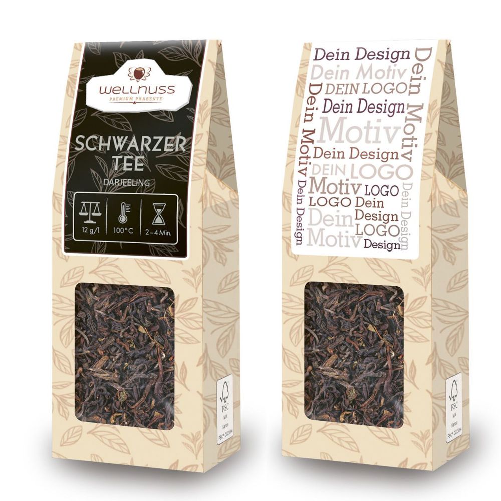 Faltschachtel - Schwarzer Tee Darjeeling - 22,5 g