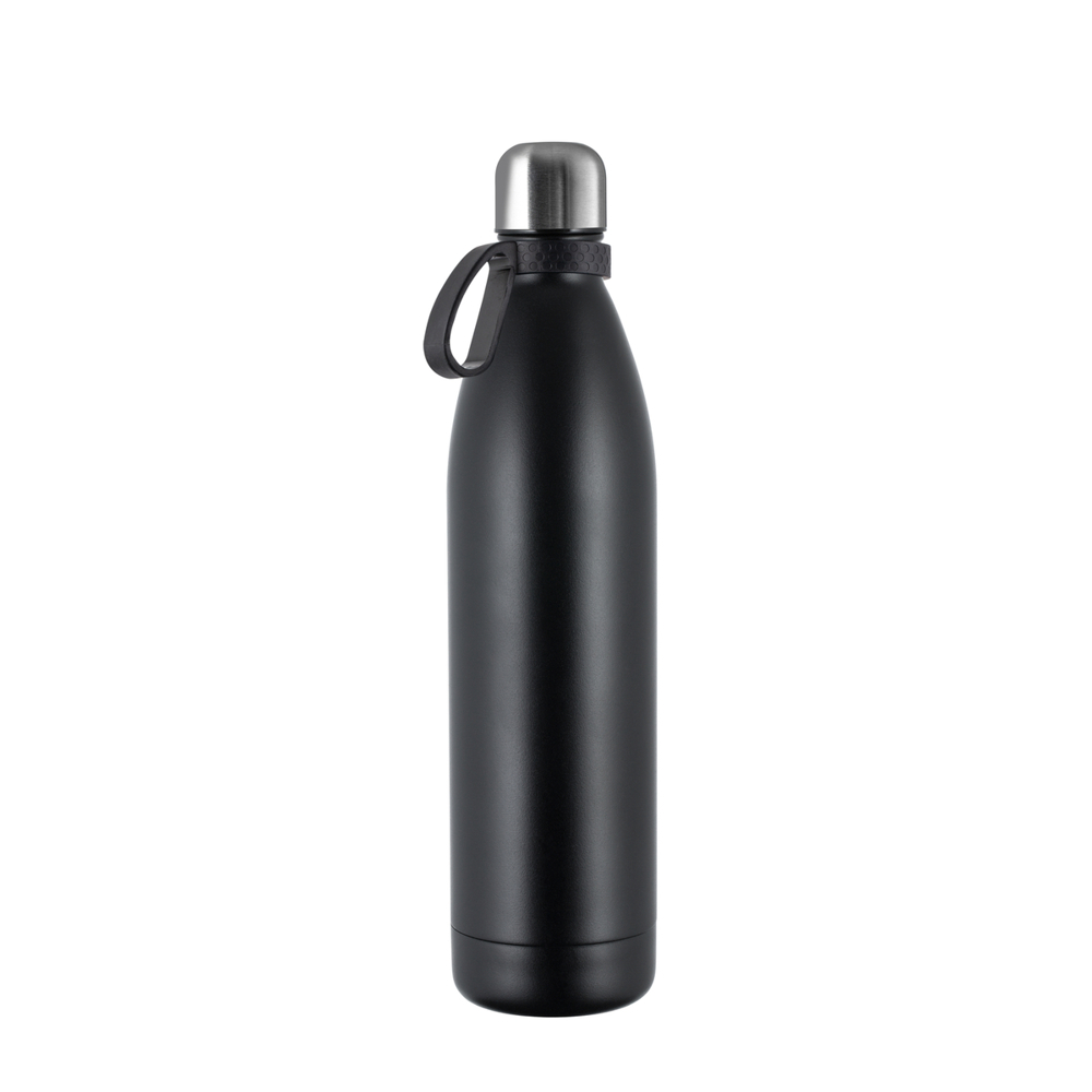 Thermotrinkflasche RETUMBLER-NIZZA XL - schwarz, silber
