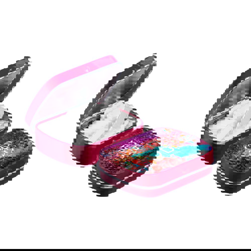 Mini Klappdeckeldose mit Form Pfefferminz