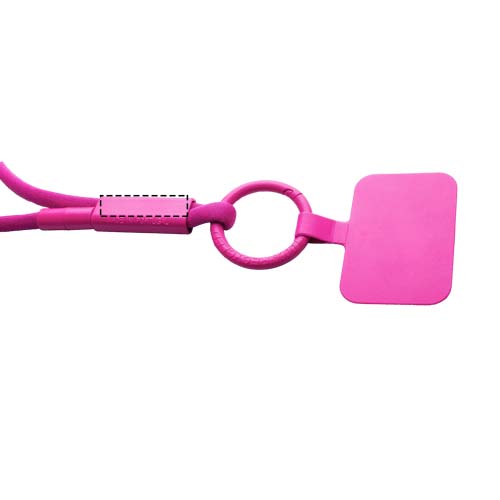 Tubyard Lanyard mit Telefonhalterung und Band aus recyceltem Kunststoff