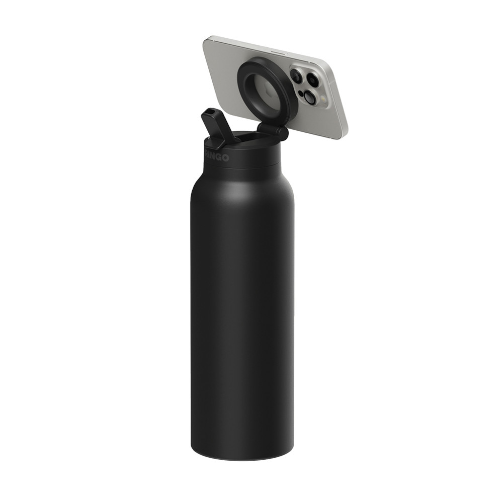 RINGO Pro MagSafe®-Trinkflasche mit magnetischem Ring