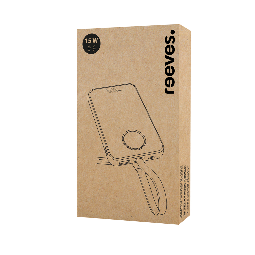 Magnetische 15W Wireless  Powerbank REEVES-DAIYMO