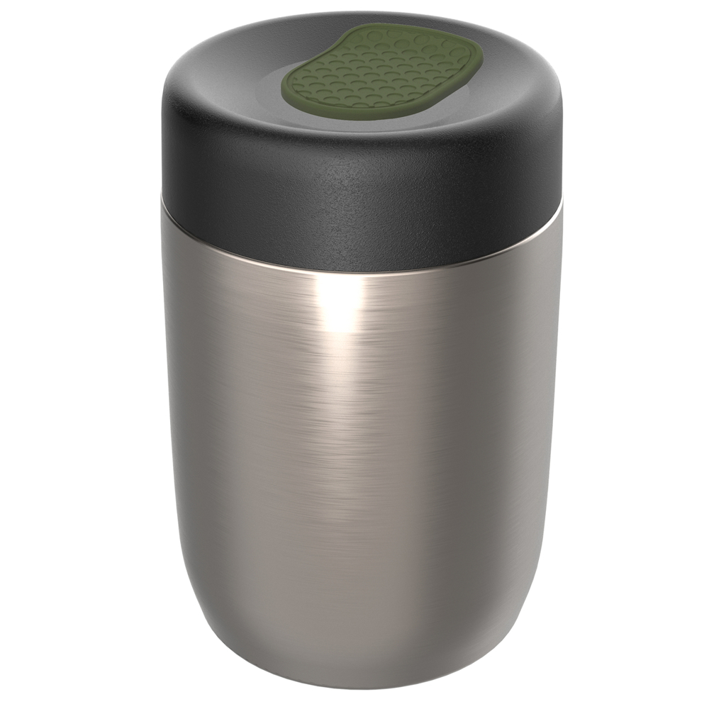Thermo Lunchpot RE98-myNIZZA - schwarz, silber, olivgrün