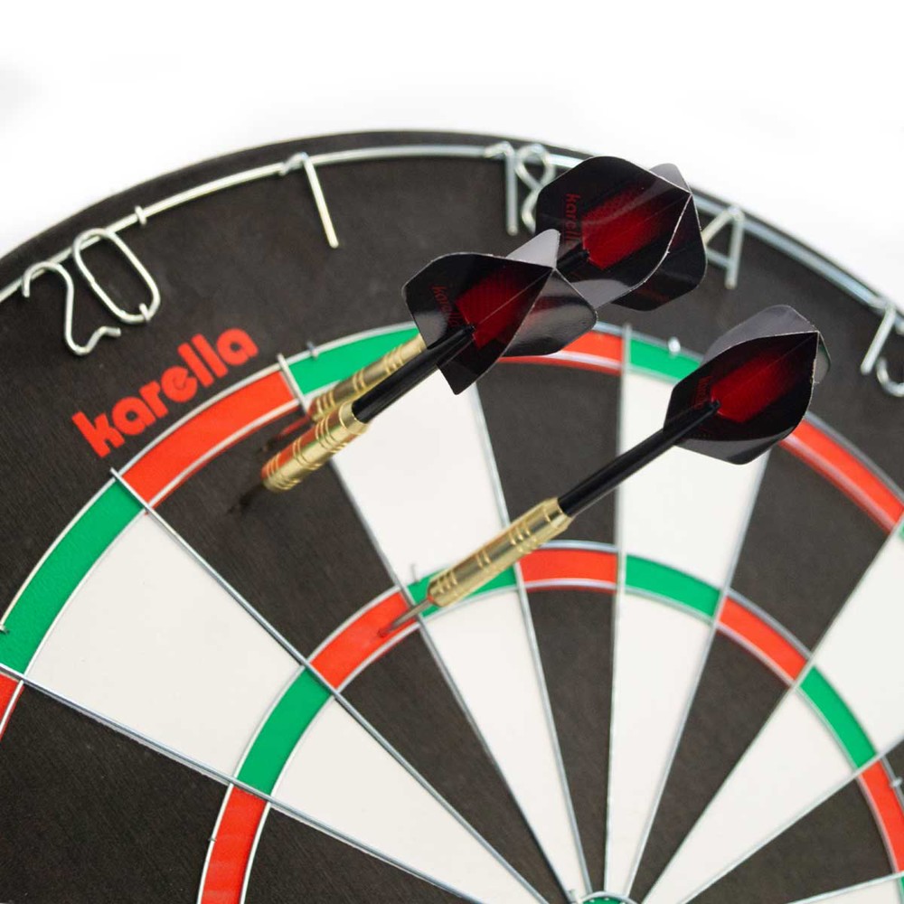 Karella Dartboard Trainings-Set individuell | inkl. 4c Werbedruck