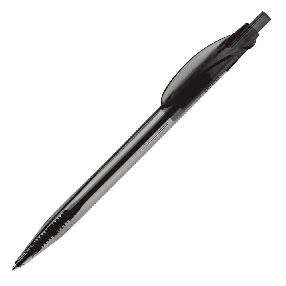 Kugelschreiber Cosmo Transparent - Transparent / Schwarz