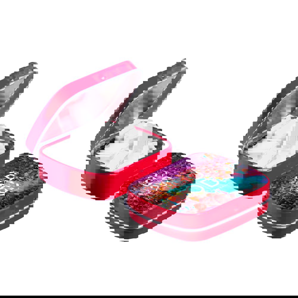 Mini Klappdeckeldose mit Form Pfefferminz