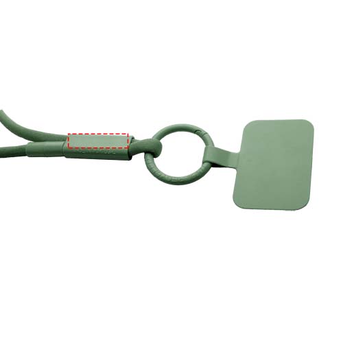 Tubyard Lanyard mit Telefonhalterung und Band aus recyceltem Kunststoff