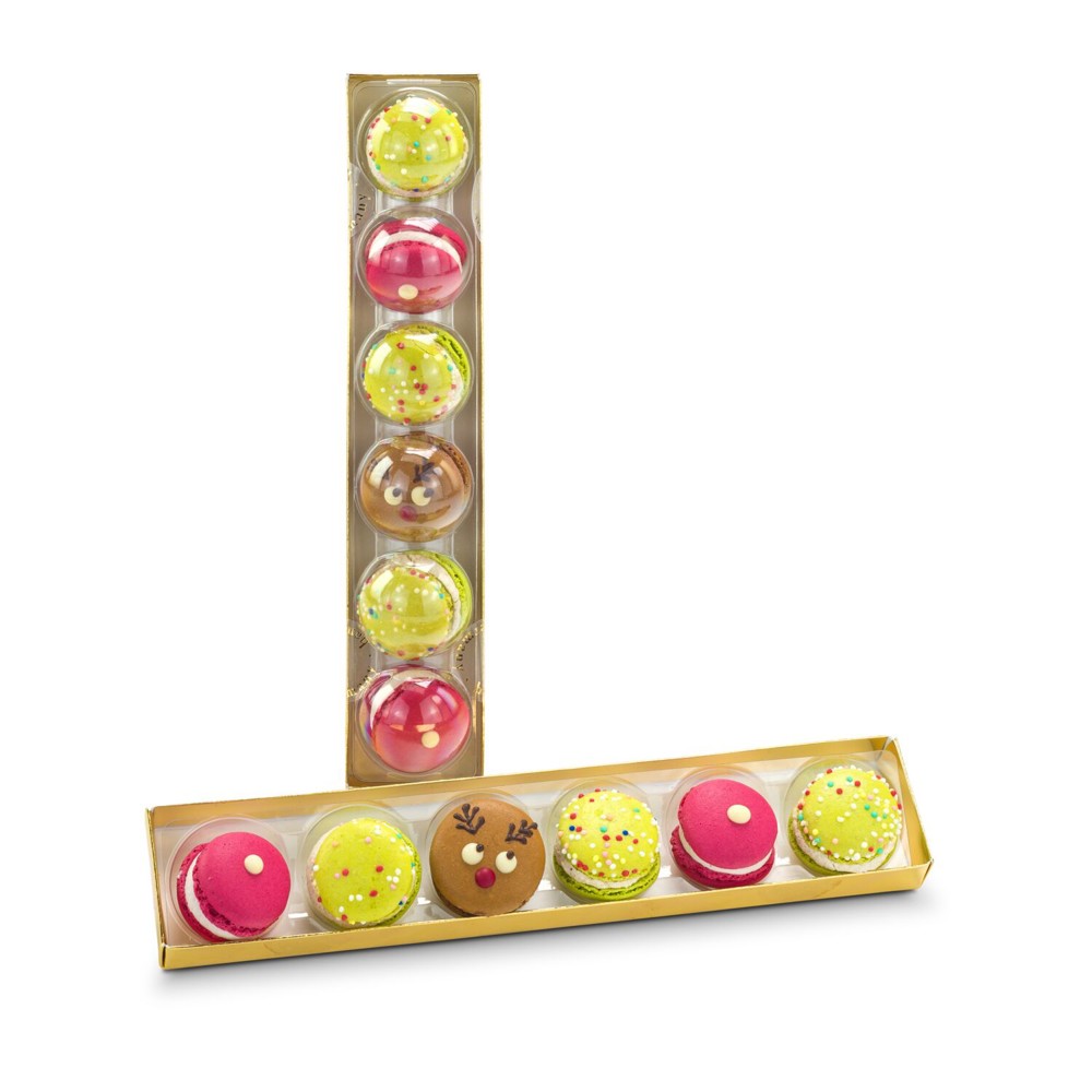 Weihnachts-Macarons