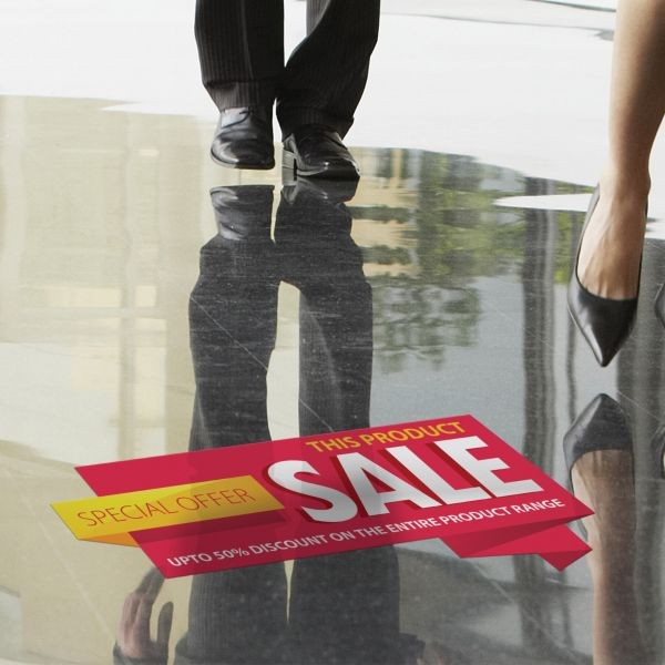 Floor Sticker Long Term- 500-750 cm²