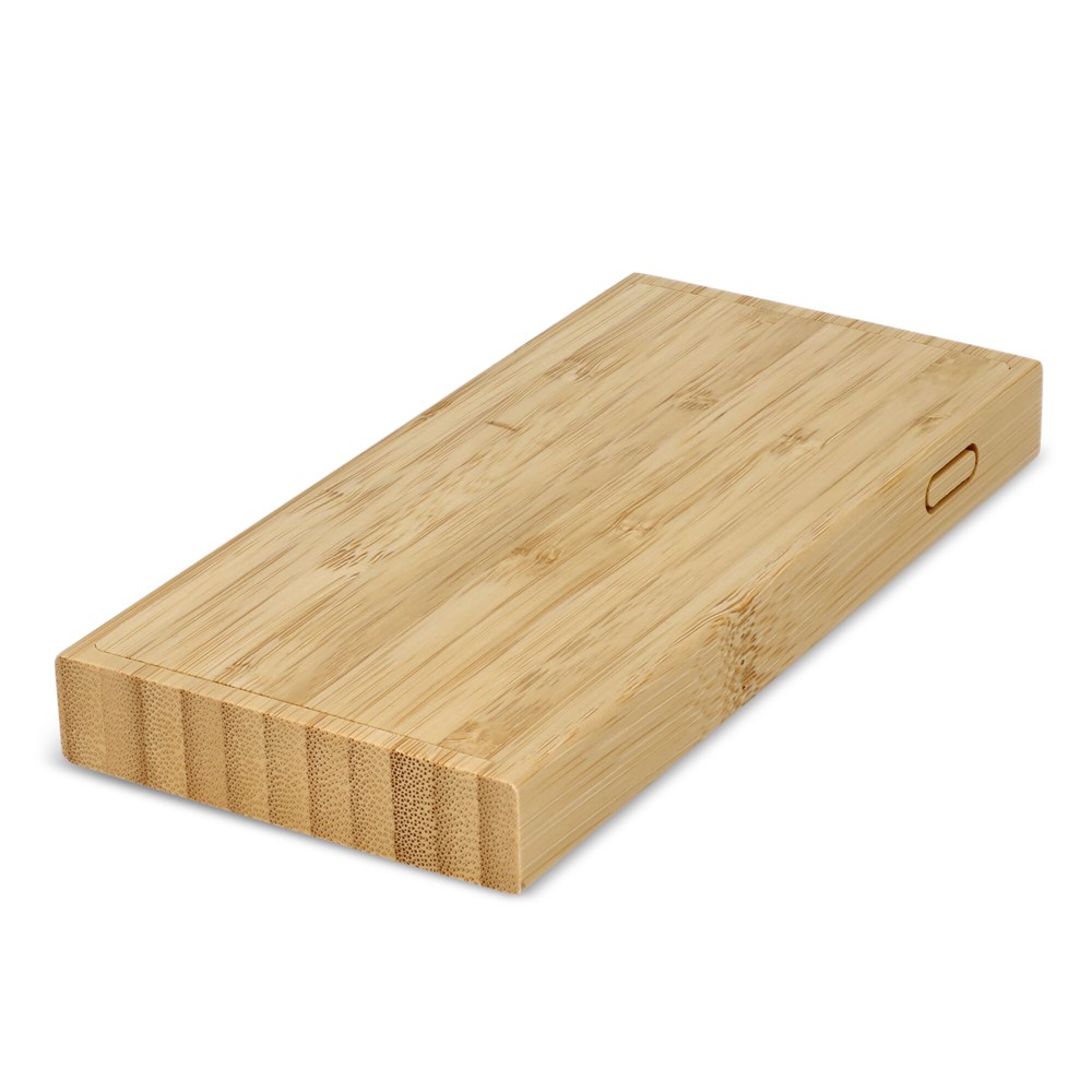 Bamboo Powerbank Wireless Charging 8000mAh