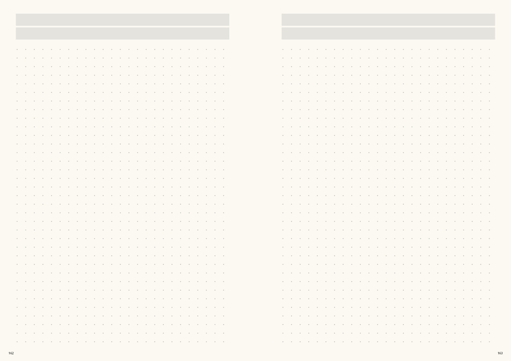 Notizbuch orgaLine Mainbook, Creme, petrolblau