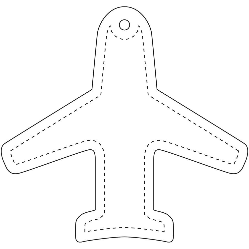 RFX™ H-09 Reflektierender PVC-Anhänger Flugzeugs
