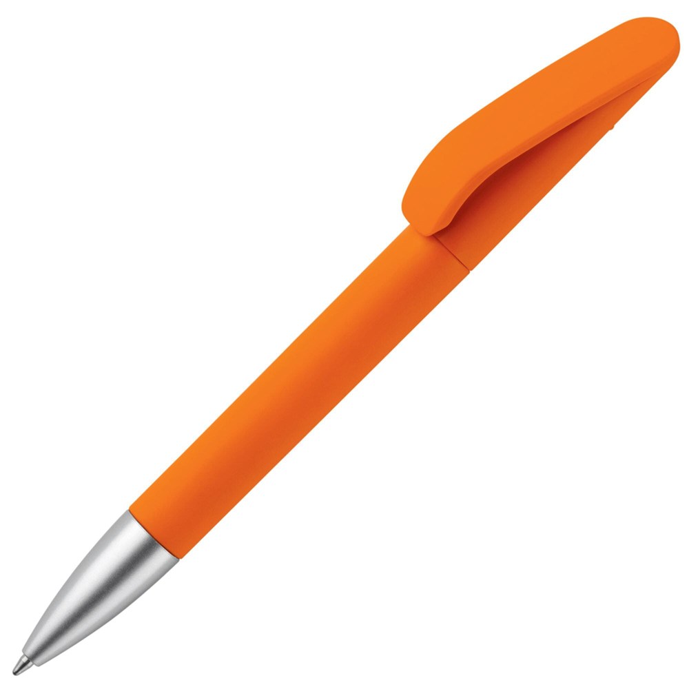 Kugelschreiber Slash soft touch R-ABS - Orange