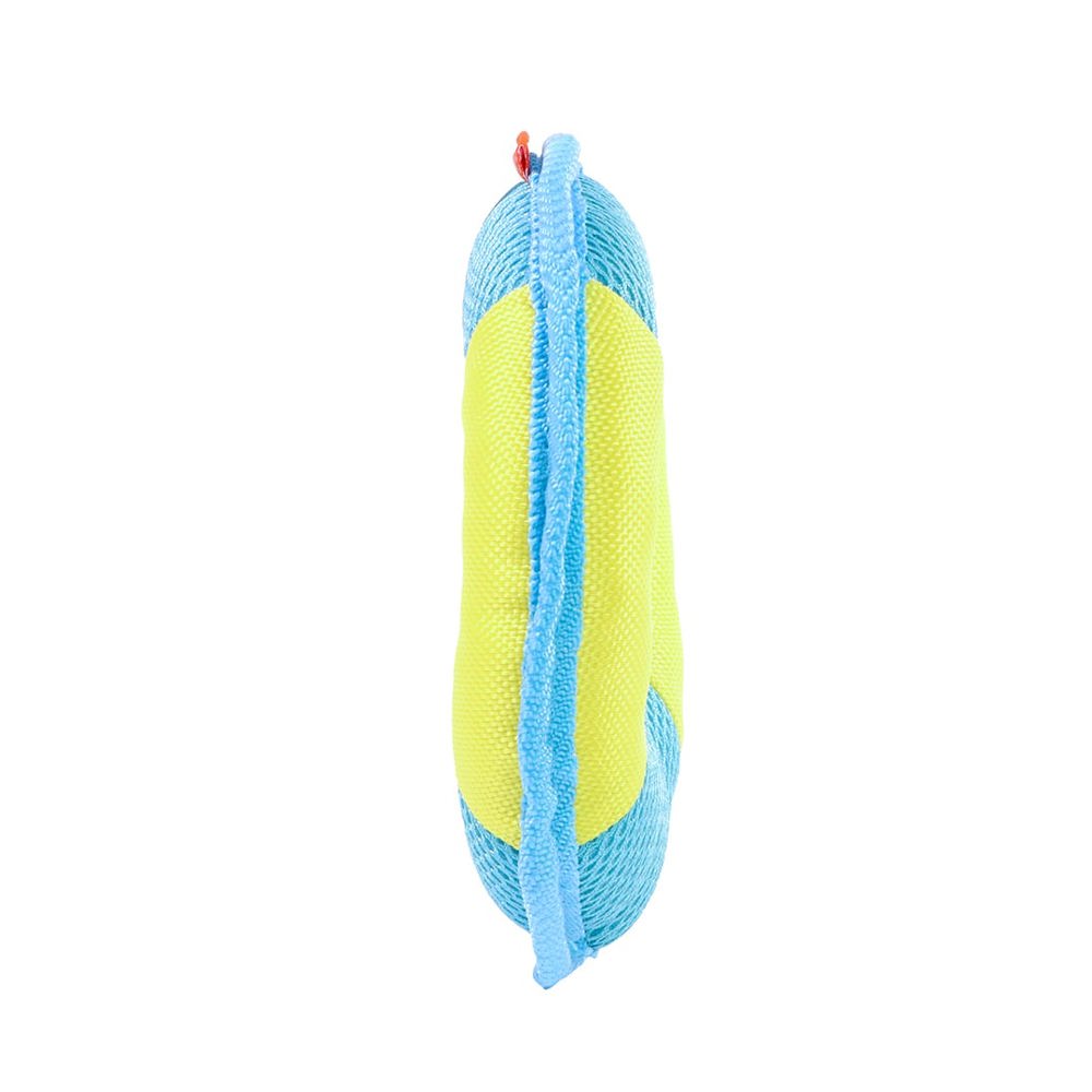 Hundespielzeug Flying Disc, gelb/blau, S