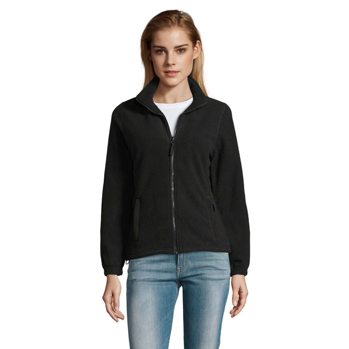 NORTH WOMEN - NORTH DAMEN FL JACKE  300g - schwarz