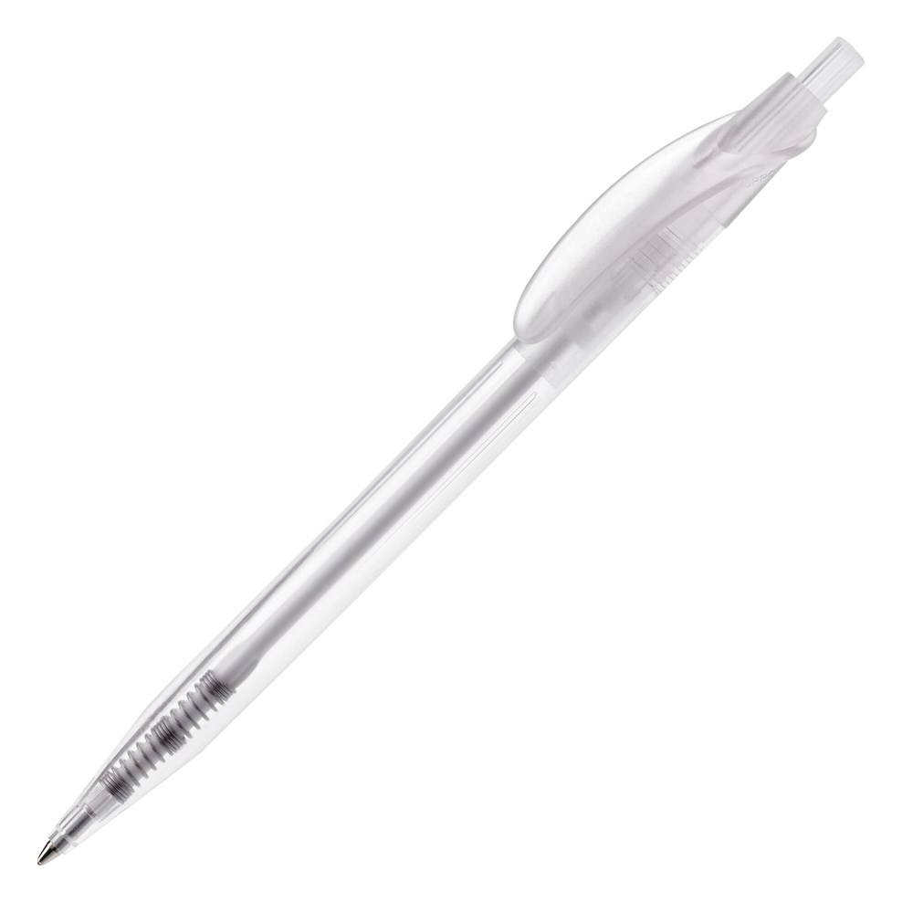 Kugelschreiber Cosmo Transparent - Transparent / Weiss