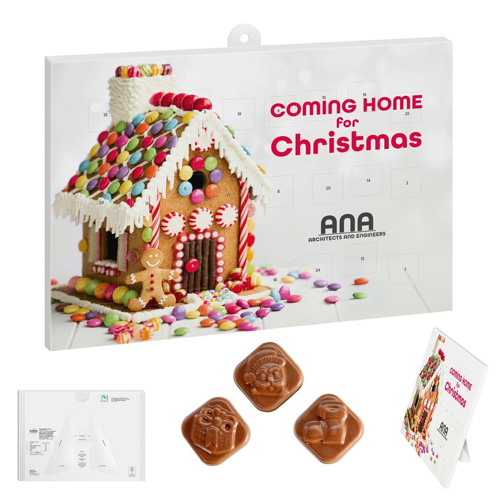 Classic Schoko-Wand-/Tisch-Adventskalender BUSINESS
